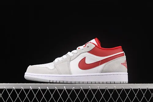 All categories Air Jordan Jordan series basketball shoes Air Jordan 1 Low Air Jordan 1 Low AJ1 Joe 1 low top beige red hook Retro cultural leisure sports basketball shoes DC6991-016